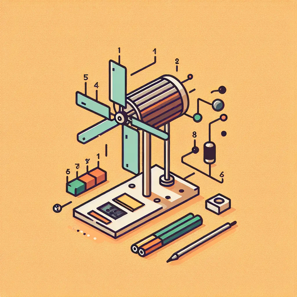 Membuat Generator Tenaga Angin Mini dengan Komponen Murah